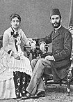Sami Frasheri und seine Frau Emine (um 1900)