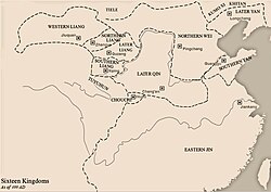 Southern Yan in 400 AD