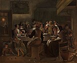 Twelfth-Night Feast, 1662, Museum of Fine Arts, Boston (54.102)