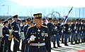 Colonel of the Hellenic Army Academy as an honour guard, 2016