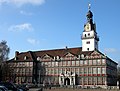 Wolfenbüttel Castle in nearby Wolfenbüttel with its around 1.000 timber-framed buildings