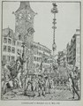 Nach dem Einmarsch der Franzosen wurde auf dem Marktplatz ein Freiheitsbaum errichtet (Symbol der Französischen Revolution) und am 25. März 1798 mit einem Verfassungsfest zelebriert.