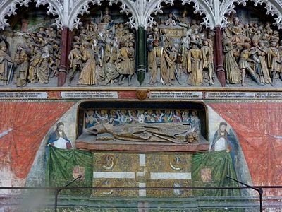 Scenes from the life of St. Firmin and the tomb of Bishop Ferry de Beauvoir (1490–1530)