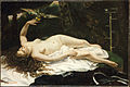Gustave Courbet 1866 Deutlicher Übergang zur offenen erotischen Darstellung