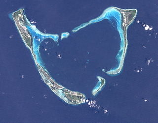 NASA-Sat.-Bild des Addu-Atolls