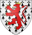 Coat of arms of the family of Chinery, lords of la Grange.
