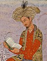 Timurid-inspired image of Babur.