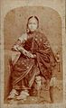 Bengali girl in full sleeve choli (1880)