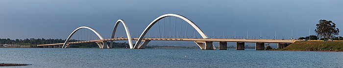 Juscelino Kubitschek bridge in Brasilia