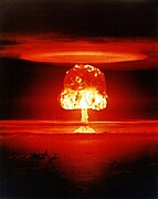 Atombombentest „Romeo“ am 27. März 1954 auf dem Bikini-Atoll ´´(9 Jahre nach dem ersten Atomwaffenabwurf auf Hiroschima heute vor 70 Jahren)´´