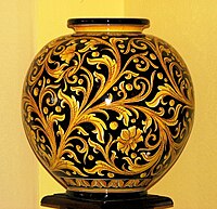 A modern vase from Caltagirone, Sicily