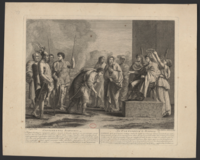 The Continence of Scipio, after Nicolas Poussin, Bibliothèque nationale de France, Paris[33]