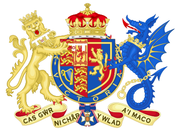 Arms of Sophie, Countess of Wessex