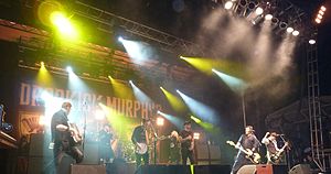 Dropkick Murphys at ShamrockFest in 2011