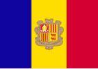 Flag of Andorra (8:9:8)