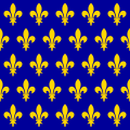 Flag of France under the Capetian dynasty since the twelfth century