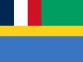 Flagge Gabuns 1959 bis 1960