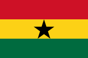 Ghana (from 6 March)