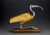 Ibis coffin; 305–30 BC; wood, silver, gold, and rock crystal; 38.2 × 20.2 × 55.8 cm; Brooklyn Museum (New York City)