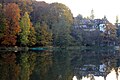 See (Áfonyás-tó) und Jagdschloss Károlyi