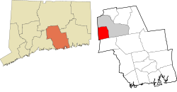 Middlefield's location within the Lower Connecticut River Valley Planning Region and the state of Connecticut