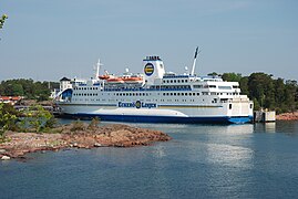 Eckerö Linjen ferry in Grisslehamn harbour