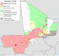 Image 5Military situation in Mali (2023). For a detailed map, see here. (from Mali)