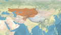 Western Turkic Khaganate (581/603-742 AD) in 625 AD.