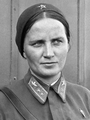 Photo of woman in military uniform