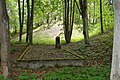 One of many gravesites in Bikernieki Forest
