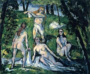 Paul Cézanne, Baigneuses, 1877–1878