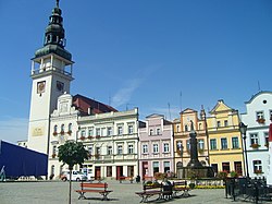 Market Square (Rynek) in Bytom Odrzański