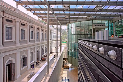 The museum's concourse