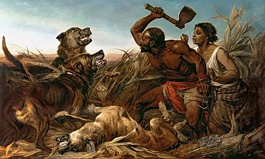 Richard Ansdell The Hunted Slaves 1861