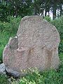 U 1043, a stone with a love scene attributed to Åsmund.