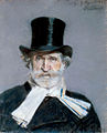 Image 17The iconic Portrait of Giuseppe Verdi (1886) by Giovanni Boldini (from Romantic music)