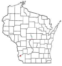 Location of the Town of Millville