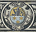 Wappen der Grafschaft Eilenburg am Fürstenzug in Dresden