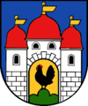 Burg im Wappen von Schleusingen