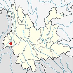 Territory in modern Yunnan
