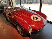 1953 Moretti 750 Sport at the Museo Mille Miglia