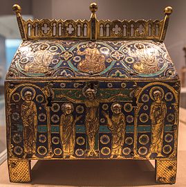 Casket for relics of a saint (châsse), 13th century, French