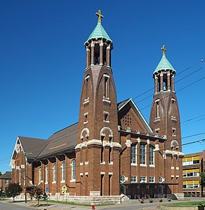 Church of St. Bernard by John Jager in Saint Paul, Minnesota