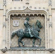 Louis XII bas relief, Town Hall, Compiègne