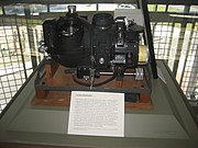 Norden bombsight on display