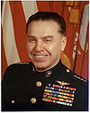 Earl E. Anderson official portrait from the U.S. Marine Corps