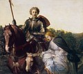 Una and the Red Cross Knight by George Frederic Watts, c. 1860