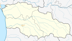 Naghbovilevi is located in Guria