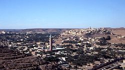 Blick auf Ghardaia/Bounoura (Februar 1990)