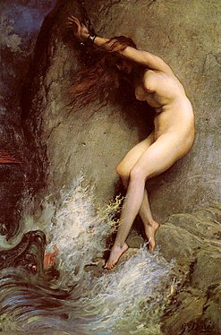 Andromeda by Gustave Doré, 1869.